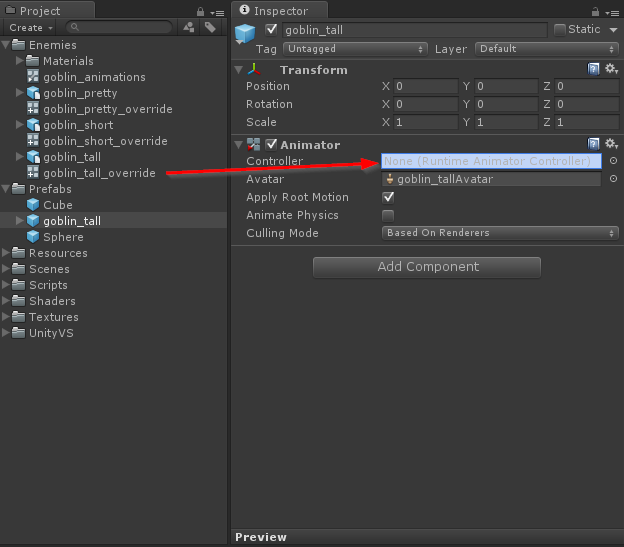 Set Override Controller